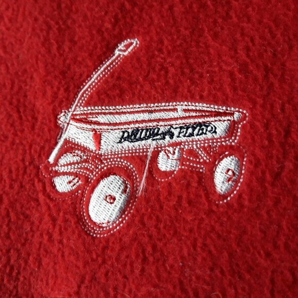 Little Red Wagon RADIO FLYER Fleece Blanket - Picture 2 of 7
